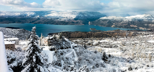 Karaman'da kar etkili oldu