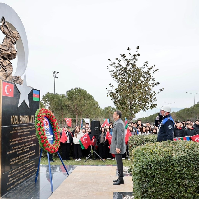 Hocalı soykırımının 34. yıldönümü Denizli'de törenle anıldı
