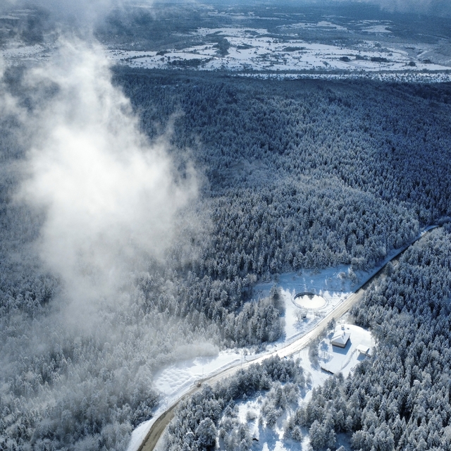 Karabük'ün yüksek kesimlerinde kar etkili oldu