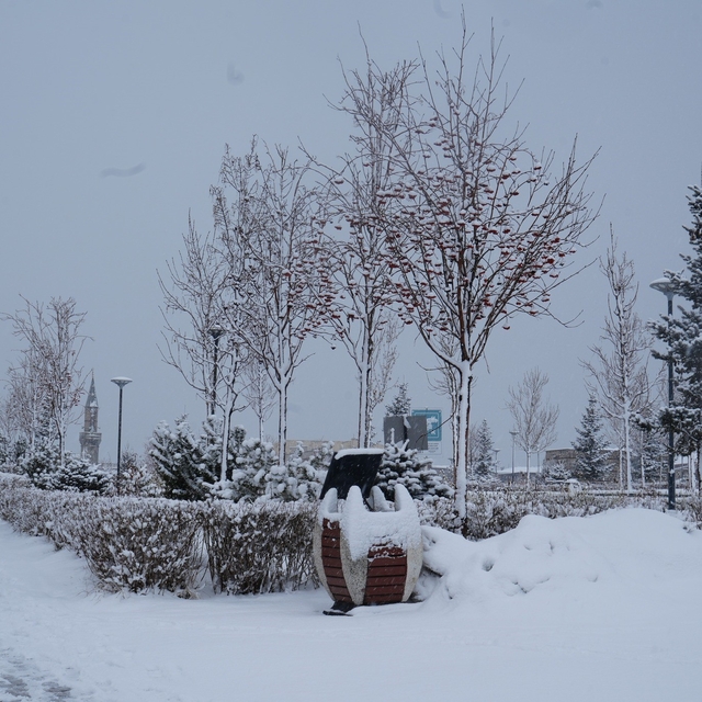 Erzurum, Erzincan ve Bayburt için kar uyarısı