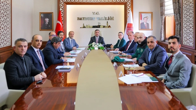 Bayburt'ta tarım toprakları için kurul toplandı