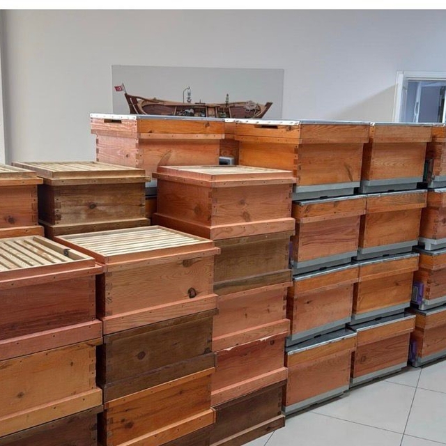 Arıcılık kursiyerlerine kovan desteği