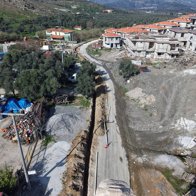 MUSKİ, Milas Güneş Mahallesi'nde içme suyu hatlarını yeniliyor