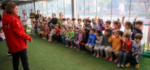 Efeler Belediyesi'nden miniklere afet bilinci eğitimi