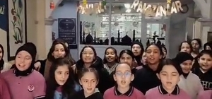 Rize'de okullarda öğrencilerin Ramazan coşkusu