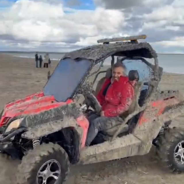 Koruma altındaki Seyfe Gölü'nde off-road yapan ATV sürücüsüne işlem