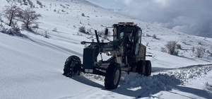 Elazığ'da kardan kapanan 39 köy yolu ulaşıma açıldı