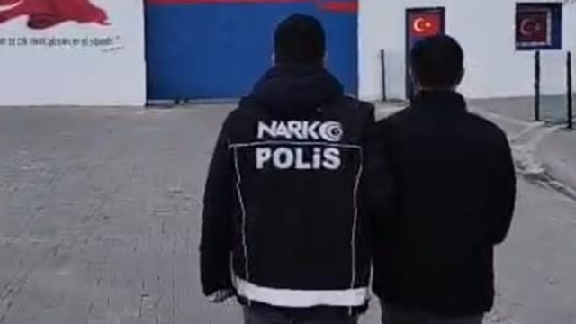 Siirt'te uyuşturucu operasyonunda yakalanan zanlı tutuklandı