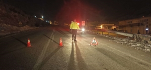 Sivas'ta tipi nedeniyle ulaşımda aksamalar yaşanıyor