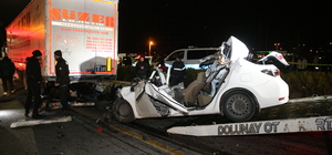 Niğde'de tırla çarpışan otomobilin sürücüsü öldü