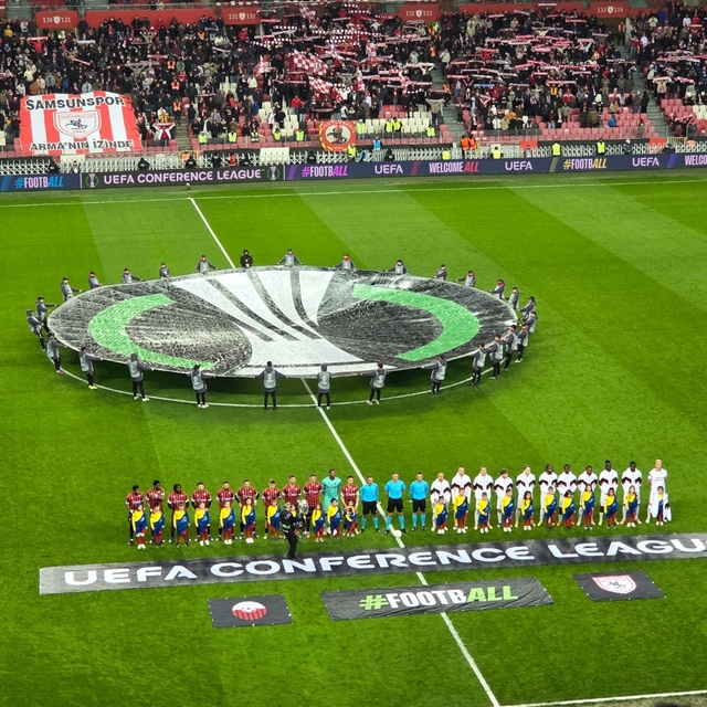 UEFA Konferans Ligi: Samsunspor: 0 - Shkendija: 0 (Maç devam ediyor)