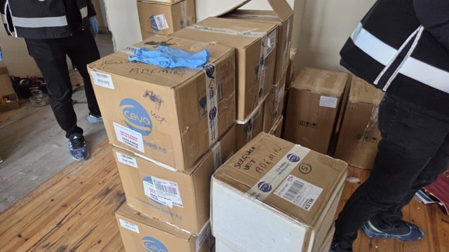 Kastamonu'da 30 milyon TL'lik hayvansal veteriner ilacı ele geçirildi