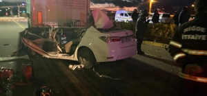 Niğde’de TIR’a arkadan çarpan otomobilin sürücüsü öldü