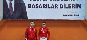 Türkiye güreş şampiyonasında ikinci oldu