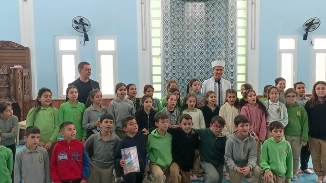 Söke'de öğrenciler camiyi tanıdı, Ramazan'ın anlamını öğrendi