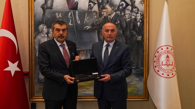 ETSO heyetinden Bakan Yusuf Tekin'e ziyaret: Erzurum'a yeni mesleki ve teknik lise müjdesi