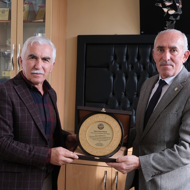 KESOB'dan Tomarza Esnaf Odası'na hayırlı olsun ziyareti