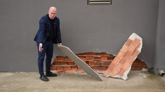 Samsun'da apartmanlarda derin çatlaklar: Bina sakinleri tedirgin