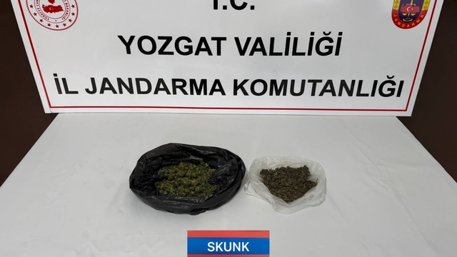Yozgat'ta Jandarma ekipleri uyuşturucuyla mücadeleyi sürdürüyor