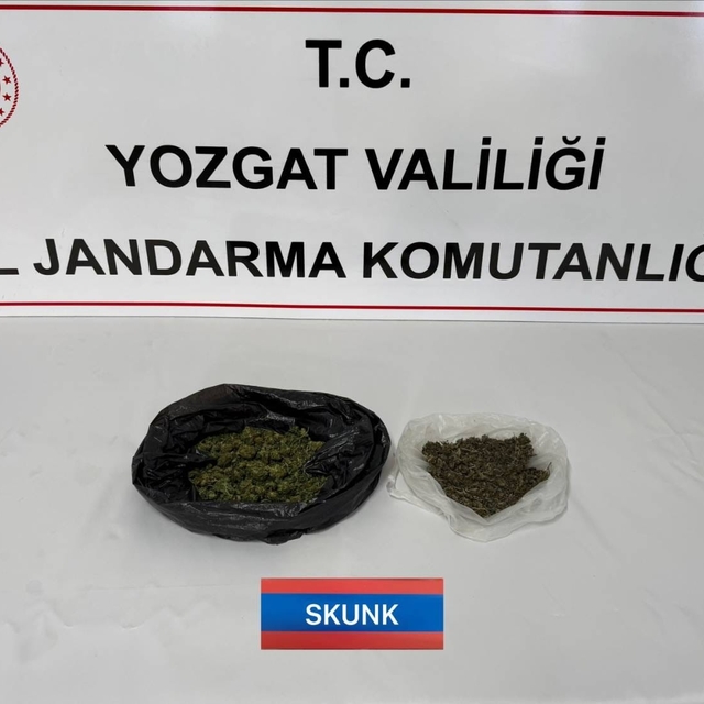 Yozgat'ta Jandarma ekipleri uyuşturucuyla mücadeleyi sürdürüyor