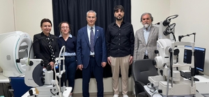Ergani'de göz anjiyografi cihazı hizmete alındı