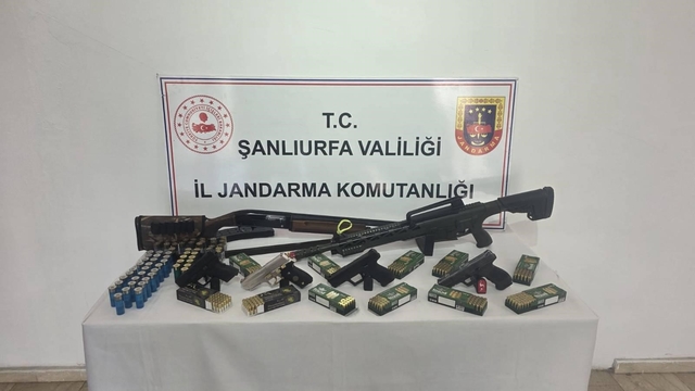 Şanlıurfa'da ruhsatsız silah operasyonu: 1 gözaltı