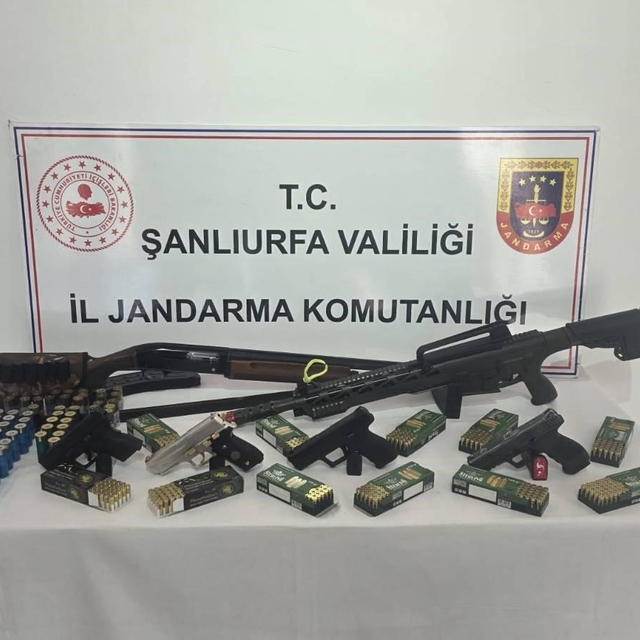 Şanlıurfa'da ruhsatsız silah operasyonu: 1 gözaltı