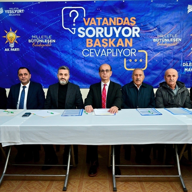 Başkan Geçit "Çözüm odaklı çalışıyoruz, sürekli sahadayız"