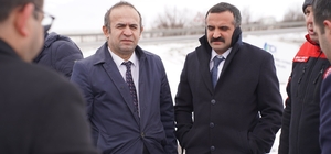 Kayseri OTB'de gece yarısı mesaisi ardından saha incelemesi