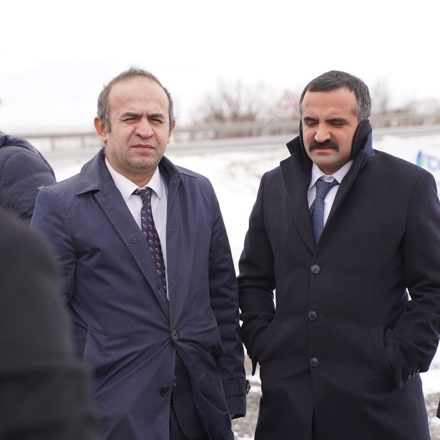 Kayseri OTB'de gece yarısı mesaisi ardından saha incelemesi