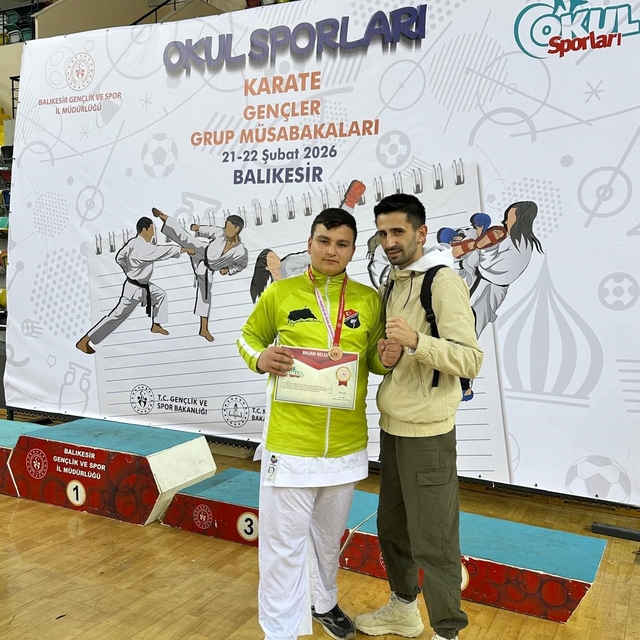 Afyonkarahisarlı genç karateci Türkiye final bileti aldı