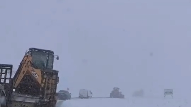 Siirt'te kar yağışı; 117 köy yolu ulaşıma kapandı