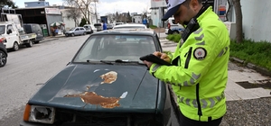 Manisa’da sahipsiz ve hurda araçlar kaldırılıyor