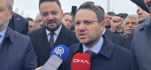 Bakan Gürlek: Bugün beni bağrınıza bastınız