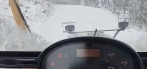 Kastamonu’da kar 243 köy yolunu ulaşıma kapattı