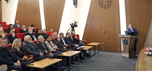 Başkan Yalçın'dan meclis üyelerine icraat sunumu