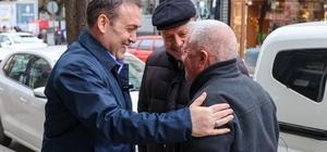 Bilecik Valisi Faik Oktay Sözer çarşı esnafı ile bir araya geldi