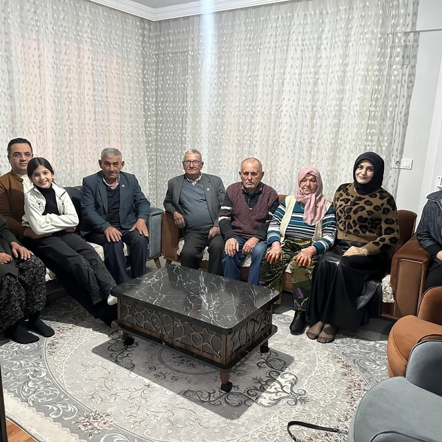 Bahadırlar'da duygu dolu ziyaret