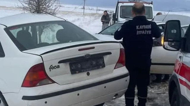 Develi'de trafik kazası: 1 ölü, 1 yaralı