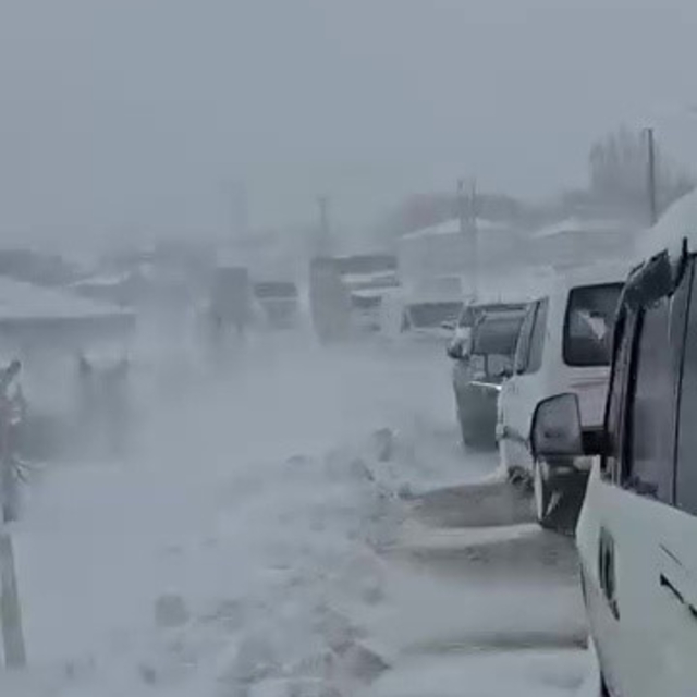 Elbistan-Darende kara yolu ulaşıma kapandı