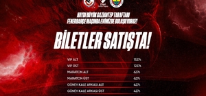 Gaziantep FK - Fenerbahçe kupa maçı biletleri satışta En düşük bilet fiyatı bin 427 TL, misafir tribün bilet fiyatı bin 855 TL oldu