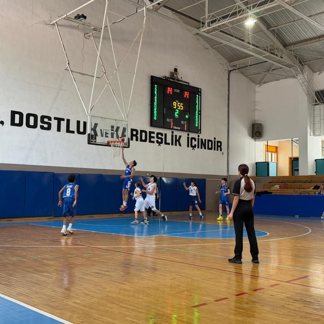 Basketbol turnuvası final maçıyla tamamlandı