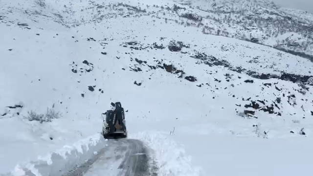 Batman'da 115 yerleşim yerinin yolu kardan kapandı