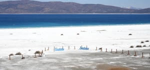 Salda Gölü'nde su seviyesi yükseldi Son yağışlarla birlikte gölde 14 santimlik artış yaşandı