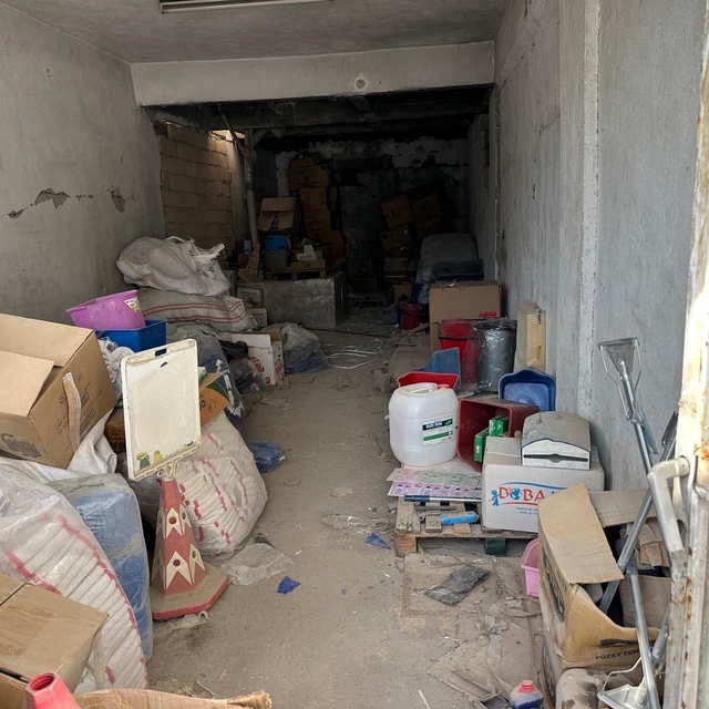 Temizlik deposundan binlerce malzeme çalındı