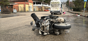 Karabük'te minibüsle çarpışan motosikletin sürücüsü öldü