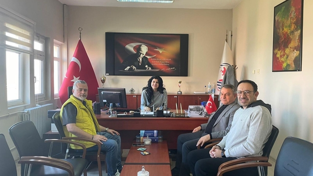 Vezirköprü MYO Müdürü Özdelikara'ya "Hayırlı olsun" ziyareti