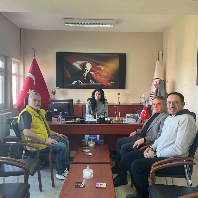 Vezirköprü MYO Müdürü Özdelikara'ya "Hayırlı olsun" ziyareti