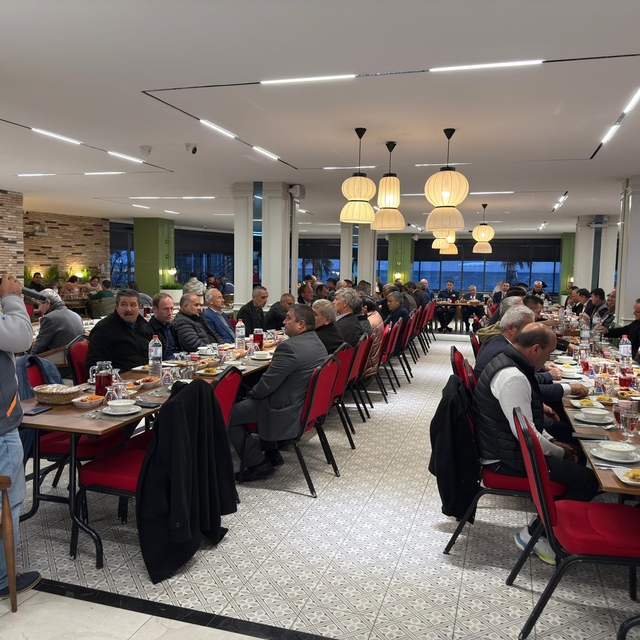 Anamur Kaymakamı Kemal Duru muhtarlarla iftar yaptı