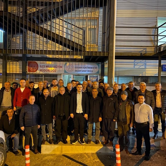 Gülnar Kaymakamı İsmail Şanal muhtarlarla iftarda buluştu